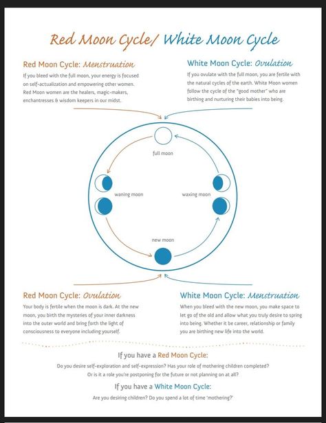 EMPRESS SIN ALYSS on Twitter: "Red & White Moon Cycles✨… " Red Moon Cycle, Period Cycle, Woman Health, Womens Cycling, Womb Healing, Moon Time, Cycling Photography, New Moon Rituals, Moon Cycle