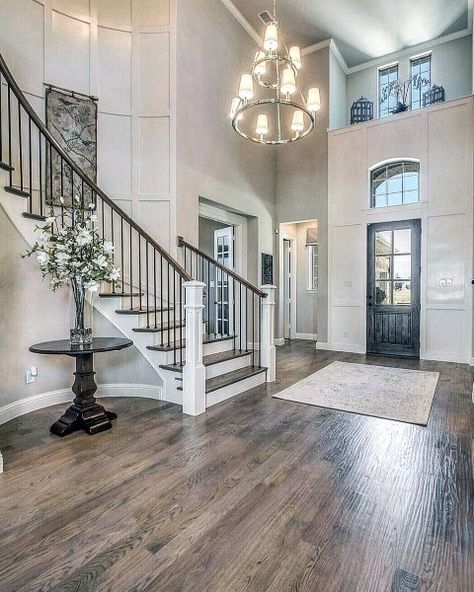 Top 80 Best Foyer Ideas - Unique Home Entryway Designs Foyer Ideas Entryway Stairs, Entryway Designs, Foyer With Stairs, Foyer Wall Decor, Entrance Foyer Design, Foyer Ideas Entryway, Open Foyer, Foyer Staircase, Architecture Restaurant