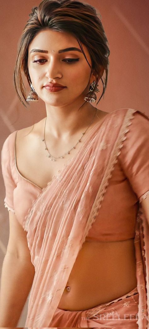 Sreeleela Hot Images Hd, Sreeleela Saree, South Indian Hot Actors, Sreeleela Actress, Hot Actors Indian, Sreeleela Photos, Sree Leela, Rare Features, Glamour Beauty