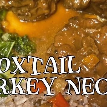 Curry Turkey Necks, Turkey Neck Oxtail Recipe, Turkey Necks Crockpot, Jamaican Turkey Neck Recipe, Turkey Neck Recipe, Pig Feet Recipe, Jamaican Oxtail, Caribbean Foods, All Spice