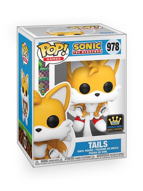 PRICES MAY VARY. Take your Sonic collection to new heights with the Specialty Series Tails flying Complete your lineup when you add this exclusive, Tails flying to your team Vinyl figure is approximately 4.9-inches tall Comes in original packaging and protected with our premium pop protector Take your Sonic collection to new heights with the Specialty Series Tails flying. Complete your lineup when you add this exclusive, Tails flying to your team! Vinyl figure is approximately 4.9-inches tall. T Tails Flying, Sonic The Hedgehog Tails, Sonic Figures, Super Saiyan 3, Hedgehog Game, Game Sonic, Congo Brazzaville, Pop Games, Pop Figures