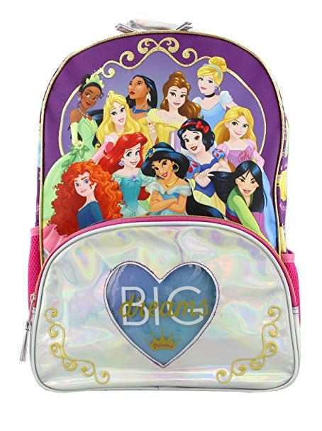 Disney Princess Girl's 16 Inch School Backpack Bag (One Size, Purple/Pink) Check out our awesome Backpacks and matching Lunchboxes for your kiddos back to school style! #backpack #lunchbox #girls #disney #disneyprincess #amazon #shopamazon #yankeetoybox Disney Princess Backpack, Princess Backpack, Disney Princess Toys, Pink Clothing, Princess Toys, Back To School Bags, Purple Backpack, Girls 16, Stylish Backpacks