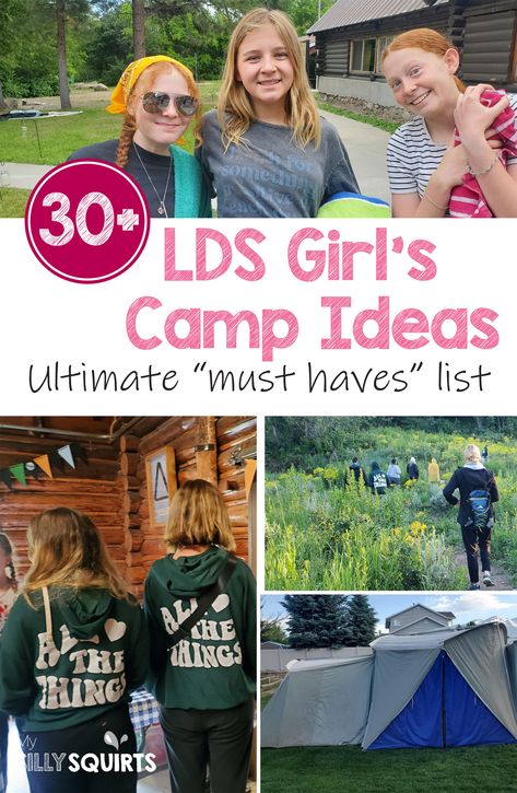 2024 Girls Camp, Lds Yw Camp Ideas, Yw Camp Activities, Lds Girls Camp Faith Walk Ideas, Yw Camp Devotional Ideas, Girls Camp Survival Kit Lds, Lds Camp Themes, Girls Camp Decorating Ideas, Camp Kick Off Ideas Lds