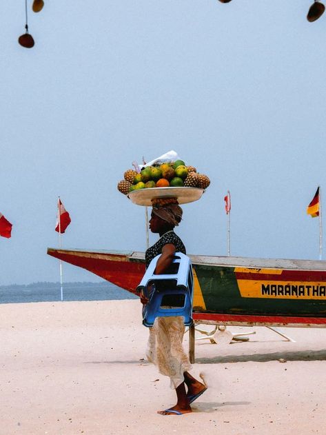 In Accra, Ghana, and Beyond, Capturing Quiet Moments on the Country's Coast - Condé Nast Traveler Ghana Aesthetic, Ghana Beach, Ghana Trip, Ghana Culture, Ghana Art, Ghana Travel, West African Countries, Accra Ghana, African Travel