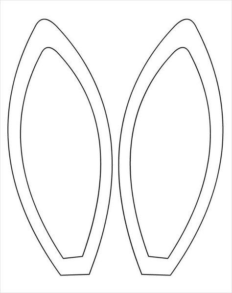 9+ Bunny Templates - PDF, DOC | Free & Premium Templates Rabbit Ears Template Free Printable, Bunny Ears And Feet Template, Bunny Ear Template Free Printable, Bunny Ear Pattern Free, Bunny Cut Out Template, Bunny Ears Template Free Printable, Bunny Stencil Templates Free Printable, Bunny Feet Template Printable, How To Make Bunny Ears