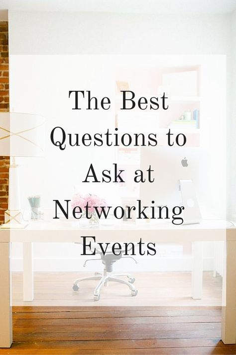 Networking Questions, Best Questions To Ask, Networking Quotes, Best Questions, Job Info, Professional Networking, Network Marketing Tips, Career Inspiration, Fun Questions To Ask