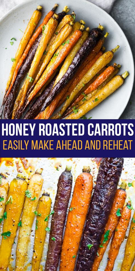 Easy Roasted Carrots, Easter Vegetables, Sweet Peas And Saffron, Easter Side Dishes Recipes, Oven Roasted Carrots, Carrots Side Dish, Roasted Rainbow Carrots, Easter Feast, Carrots Easter