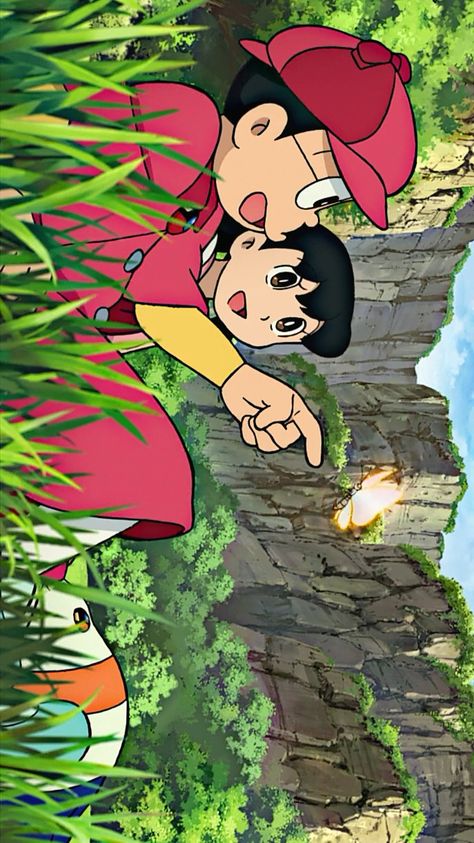 Nobita Doremon, Shizuka Doraemon, Nobita Shizuka, Best Cartoon Shows, Sinchan Wallpaper, Butterfly Nature, Doraemon Cartoon, Doraemon Wallpapers, Love Animation Wallpaper