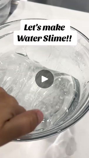 Fluffy Slime Recipe Shaving Cream, How To Make Water Slime, Water Slime Recipe, Diy Slime For Kids, Bubble Slime, Slime With Shampoo, Dish Soap Slime, Soap Slime, Water Slime