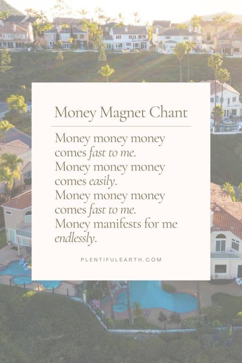 Money Magnet Money Chant | How To Attract More Money Full Moon Money Chant, Money Chanting Spells, Psalms To Attract Money, Money Spells That Work Fast Chant, Cinnamon Money Spell First Of The Month, Attract Money Sigil, Manifestation Chant, Money Chants That Work Fast, Money Manifestation Spell