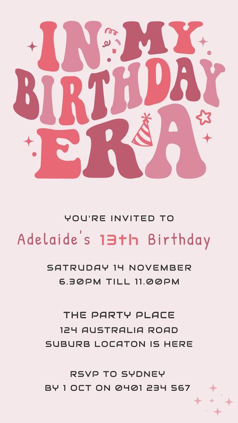 Taylor Swift Birthday Invitations, Bolo Taylor Swift, Taylor Swift Birthday Card, Taylor Swift Cake, 13th Birthday Invitations, Taylor Swift Birthday Party Ideas, Taylor Swift Party, Bday Invitations, Taylor Swift Birthday