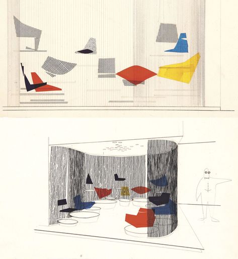 Furniture Sketch, Furniture Design Sketches, Pierre Paulin, Arch Interior, Architecture Portfolio, Objects Design, Design Sketch, Architecture Drawing, L Art