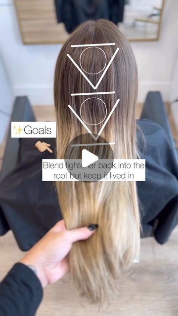 Subtle Balayage Placement Techniques, Highlighting Placement Foil, Halo Placement Hair Color, Foil Placement Techniques Pattern Low Lights, 6 Foil Highlights, Hair Highlighting Techniques, Diy Face Frame Highlights, Lived In Blonde Placement, Slice Highlights Techniques