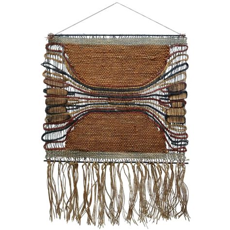 Vintage Macrame Wood and Rope Art Wall Hanging Tapestry For Sale at 1stDibs Rope Art Wall, Macrame Wood, Vintage Macrame, Art Backdrop, Types Of Weaving, Elegant Pattern, Wall Hanging Tapestry, Hanging Tapestry, Modern Spaces