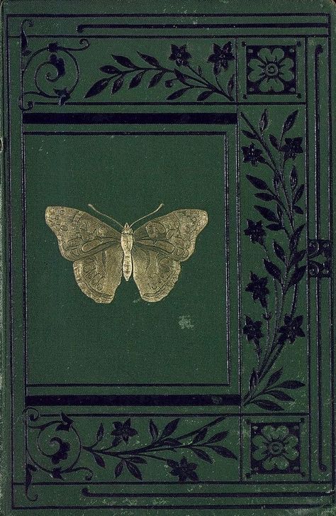 Botanisk Illustration, Green Book, Dark Green Aesthetic, Slytherin Aesthetic, Vintage Book Covers, Wallpaper Vintage, Arte Sketchbook, Book Cover Art, Old Book