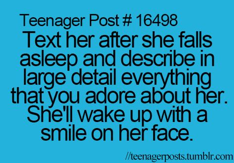 Texts That Made Me Smile, Sweet Boyfriend Texts, Future Boyfriend Quotes, Funny Crush Memes, Teenager Posts Love, Lol So True, When He Says, Sweet Boyfriend, Relatable Teenager Posts