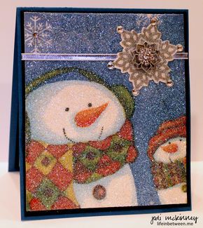 napkin glitter card snowman and snowflake Watercolor Photography, Napkin Ideas, Decoupage Cards, Napkin Cards, Food Watercolor, Cardmaking Techniques, Rosé Christmas, Card Crafting, Scrapbooking Techniques