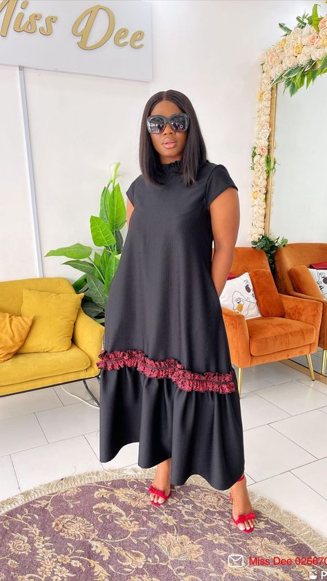 Ready To Wear Dress Accra on Reels | Bayanni · Ta Ta Ta Ready To Wear Dress, African Attire Dresses, Afrocentric Fashion, Modest Dresses Fashion, Ta Ta, Dresses For Pregnant Women, Chic Dress Classy, African Print Dress Ankara, Short African Dresses