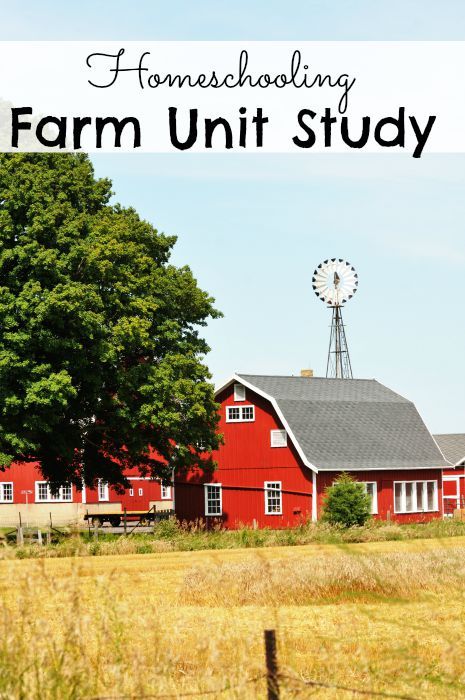 Outdoor Homeschool, Farm Unit Study, Homeschool Styles, Farm Lessons, Classroom Preparation, Types Of Farming, Kindergarten Units, Unit Studies Homeschool, Farm Unit