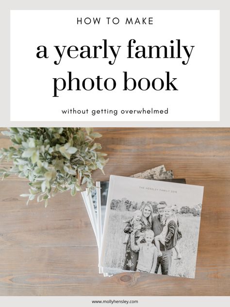 Yearly Family Photo Books, Yearly Photo Albums, Yearly Family Photo Book, Family Photo Album Design, Photo Books Websites, Shutterfly Book Ideas, Yearly Photo Books, Family Photo Book Ideas, Photo Memory Book Ideas