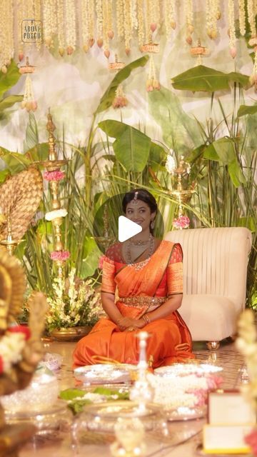 An ode to heritage and harmony! Our traditional Indian engagement wonderland, filled with the green hues of banana plants and the gleamin... | Instagram Traditional Engagement Decorations, Traditional Engagement Decor, Engagement Decorations Indian, Indian Engagement, Stage Decor, Banana Plants, Engagement Decorations, Green Hues, The Porch