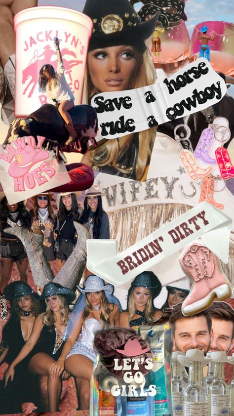 Western/rodeo bachelorette theme inspo Western Bachelorette Party Themes, Vintage Western Bachelorette, Bachelorette Party Themes Western, Hen Do Last Rodeo, Scottsdale Bachelorette Theme, Last Rodeo Hen Do, Brides Last Rodeo Bachelorette Party, Bachelorette Night Themes, Western Bachelorette Party Ideas