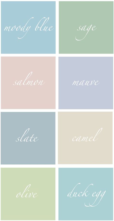 Vintage Baby Rooms, Vintage Color Schemes, Trendy Kitchen Colors, Vintage Colour Palette, Color Schemes Colour Palettes, Kitchen Colour Schemes, Pastel Decor, Pastel Colour Palette, Baby Room Design