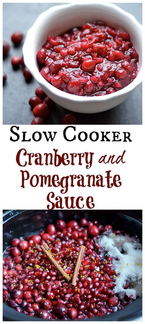 Pomegranate Sauce, Paleo Appetizers, Canned Cranberry Sauce, Pomegranate Recipes, Healthy Slow Cooker, Slow Cooker Recipes Healthy, Cranberry Recipes, Smell Amazing, House Smell