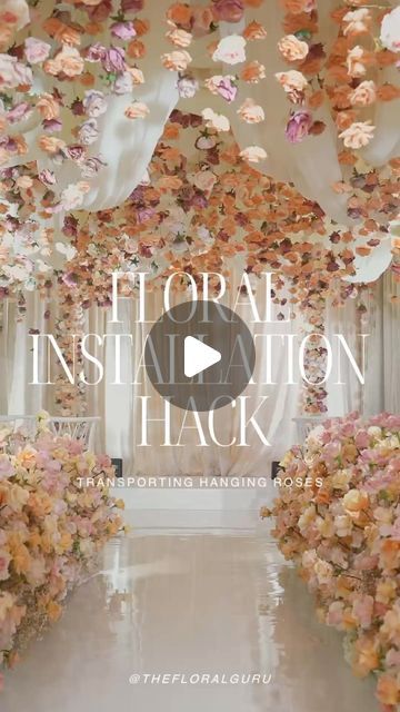 Halima - The Floral Guru on Instagram: "Imagine this: You spend hours making beautiful rose garlands for an epic installation…

You get to the venue, open the box, and... disaster. The roses are all tangled! 🫠

Made this mistake years ago and learned my lesson the hard way.

Always transport your hanging flowers standing up to avoid a mess when you arrive. 

If you’re a florist & want to learn more about installations. Comment “VIP”, and I’ll send you a link to join my free installations masterclass!

p.s. save this post for later so you remember 🤗
.
.
.
.
.
.
.
#FloralDesignMasterclass
#floristofinstagram 
#ceilinginstallation 
#eventdecor 
#FloralInstallationClass
#floralworkshop 
#hangingflowers 
#weddingflorist 
#florist 
#floraldesign
#floraleducation #floralworkshop #floralteacher Floral Ceiling Installation, Rose Garland, Ceiling Installation, Hanging Flowers, Flower Stands, The Hard Way, Beautiful Rose, Wedding Florist, Beautiful Roses