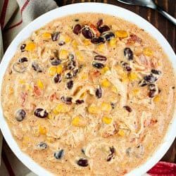 Corn Rotel, Chicken Cream Cheese, Creamy Crockpot Chicken, Cream Cheese Chicken Chili, Chicken Chili Crockpot, Black Beans Corn, Chicken Corn, Crockpot Soup Recipes, Chicken Chili Recipe