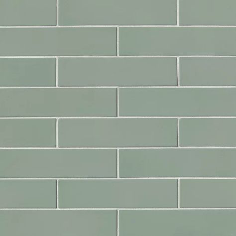 Costa Allegra 3" x 12" Ceramic Subway Tile Bedrosian Tile, Green Subway Tile, Bedrosians Tile, Mosaic Texture, Shower Wall Tile, Modern Remodel, Dimensional Shapes, Decorative Wall Tiles, Matte Colors