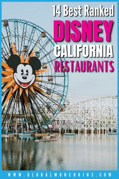 Disney California Adventure is Disney Resort’s second family-themed park located in Anaheim, California. While it can never outmatch Disneyland in nostalgia, it does outdo Disneyland in one key area, food. California Adventure has some incredible dining whether it be a quick service restaurant or fine dining. So let’s take a look at the best Disney California Adventure restaurants. Disneyland California Food, Disneyland California Pictures, Disneyland Vacation Planning, Disneyland Restaurants, Disneyland Secrets, Disneyland Rides, Disneyland Planning, California Restaurants, Disneyland Photos