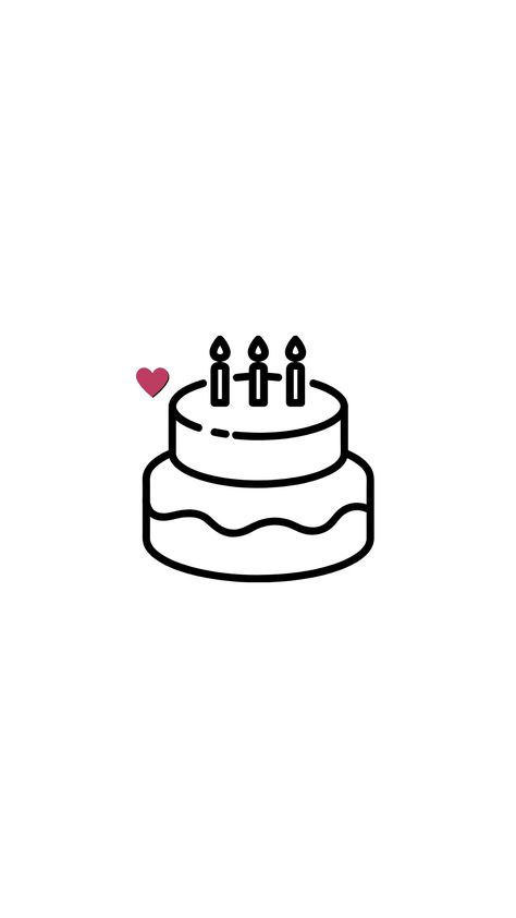 Cake Doodle Drawing, Birthday Cake Drawing Aesthetic, Birthday Cake Drawing Simple, Cake Drawing Aesthetic, Birthday Cake Doodle, Cake Drawing Easy, Birthday Cake Drawing, Person Outline, Cartoon Birthday Cake