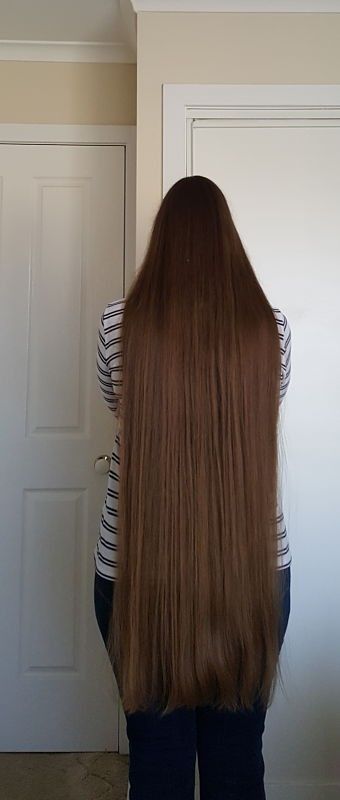 Mid Thigh Length Hair, Thigh Length Hair, Patti Hansen, Super Long Hair, Happy Hair, Female Human, Dream Hair, Brazilian Hair, Length Hair