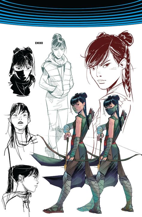 Otto Schmidt Art, Emiko Queen, Character Concept Sheet, Character Practice, Queen Character, Otto Schmidt, Comic Book Art Style, Dc Art, Famous Comics