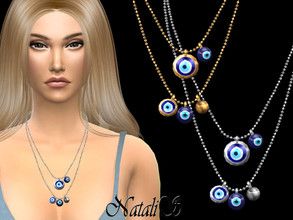 Sims 4 Accessories Sims 4 Beaded Necklace, Crystal Necklace Sims 4 Cc, Sims 4 Cc Beaded Necklace, Sims 4 Cc Female Necklace, Sims 4 Cc Evil Eye Necklace, Sims 4 Evil Eye Necklace, Sims 4 Boho Jewelry, Sims 4 Evil Eye Cc, Sims 4 Crystal Necklace