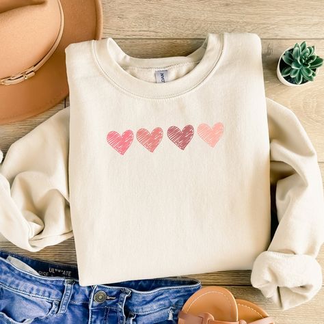 For Girlfriend Romantic, Valentines Day Sweatshirt, Pug Gifts, Graphic Sweaters, Handmade Valentine, Star Gift, Shopping Basket, Romantic Gift, Feminine Look