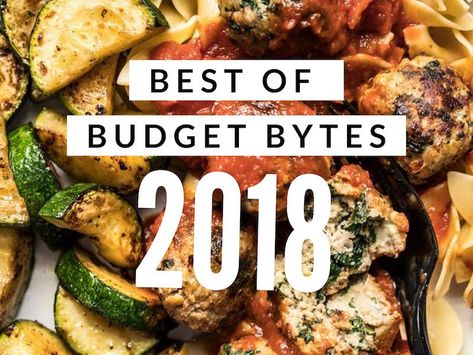 Best of Budget Bytes 2018 - Budget Bytes Budget Bytes Recipes, Dinner Recipes Slow Cooker, Recipes One Pot, Chicken Thights Recipes, Weeknight Dinner Recipes, Spinach Artichoke Chicken, Slow Cooker Meals, Budget Bytes, Artichoke Chicken