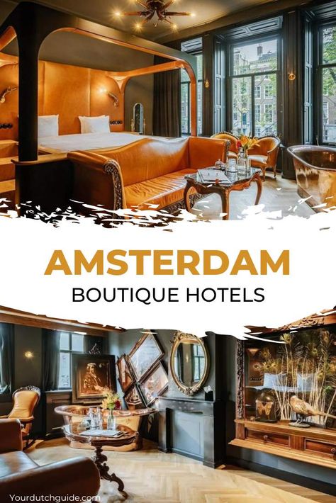 Amsterdam boutique hotels: 14x the best boutique hotels in Amsterdam | Your Dutch Guide Hotel Amsterdam Centre, Boutique Hotel Amsterdam, Best Hotels In Amsterdam, Amsterdam Hotels, Hotels In Amsterdam, Brown Hotel, Triple Room, Romantic Hotel, Best Boutique Hotels