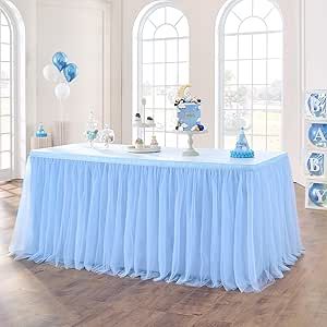 Dessert Table Graduation, Tulle Tablecloth, Tutu Table Skirt, Tutu Table, Tulle Table Skirt, Tulle Table, Table Skirts, Fitted Table Cover, Cake Dessert Table