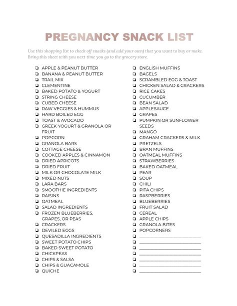 The big list of easy pregnancy snacks — The Organized Mom Life Best Foods To Eat While Pregnant, Gestational Diet Pregnancy Recipes, Good Pregnancy Snacks, Gestational Diet Pregnancy Food List, Gestational Diet Pregnancy Meals Dinner, Gestational Diet Pregnancy Snacks, Easy Pregnancy Dinners, Easy Pregnancy Lunches, Pregnancy Food First Trimester