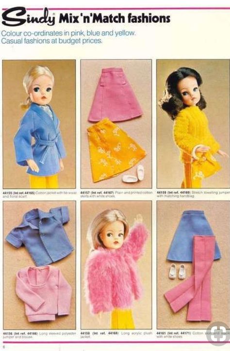 Sindy Doll 80s, Pippa Doll, 80s Memories, Clone Clothes, Tammy Doll, Doll Case, Sindy Doll, Vintage Memory, Toddler Birthday