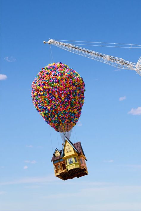 Stay in ‘Up’ House or ‘Inside Out 2’ HQ With New Airbnb Icons Offerings Up House Pixar, Cartoon Up, Airbnb App, Carl Fredricksen, Up Pixar, Film Anime, Brand Refresh, Film D'animation, Floating House