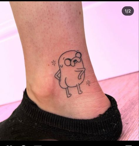 Fin E Jake, Minecraft Tattoo, Small Cat Tattoo, Neck Tattoo Women, Best Friends Tattoo, Simple Cat Tattoo, Tattoo Ideas Minimalist, Tattoo Back Tattoo, Tattoo Couples