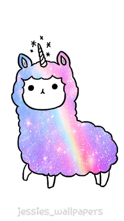 Llamacorn Llama Drawing, Cartoon Llama, Unicorn Pictures, Kawaii Unicorn, Unicorn Wallpaper, Cute Panda Wallpaper, Cute Llama, Cute Animal Drawings Kawaii, Kawaii Doodles