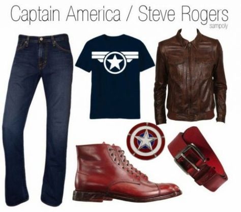 Captain America/ Steve Rogers Captain America Outfit, Avengers Outfits, Everyday Cosplay, Dance Ideas, Disney Bounding, Geek Fashion, Casual Cosplay, Sharp Dressed Man, Steve Rogers