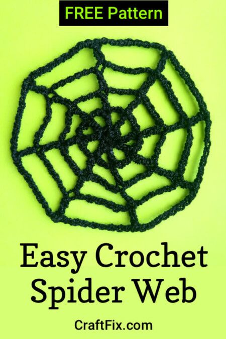 Spider Web Out Of Yarn, Free Crochet Spiderweb Pattern, Crochet Spider Web Applique, Crochet Spider Web Tutorial, Crochet A Spider Web, Crocheted Spider Web Pattern Free, Diy Crochet Spider Web, Spider Crochet Hat, Free Spider Web Crochet Pattern