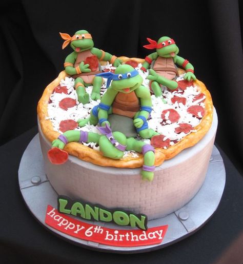 Birthday Party Ideas Decoration, Party Ideas Decoration, Ninja Turtle Birthday Cake, Turtle Birthday Cake, Ninja Turtles Cake, Turtles Cake, Tmnt Cake, Turtle Birthday Parties, Tmnt Birthday