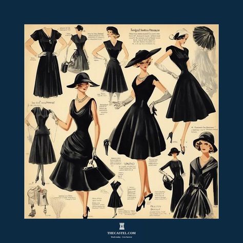 Welcome, fashionistas, to a journey through the enchanting world of the little black dress! 🌟 Did you know that Coco Chanel revolutionised fashion in the 1920s by declaring that every woman should own a simple, elegant black dress? 🎩💼 Since then, the LBD has become an icon of timeless style and sophistication, gracing silver screens and red carpets alike. 🎬💃 From Audrey Hepburn’s iconic look in “Breakfast at Tiffany’s” to Marilyn Monroe’s timeless allure, the LBD has captured hearts and... Coco Chanel 1920s Little Black Dress, Breakfast At Tiffany's Outfits, Coco Chanel Little Black Dress, Coco Chanel 1920s, Fashion In The 1920s, Breakfast At Tiffany's Aesthetic, Chanel Style Outfits, Chanel Little Black Dress, 1920s Outfit