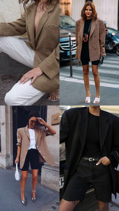 Outfit Ideas Oversized, Fashion Week Outfit Ideas, Chic Workwear, Outfit Mit Blazer, Oversized Blazers, Blazer Street Style, Fashion Week Outfit, Effortless Outfit, Blazer Outfit